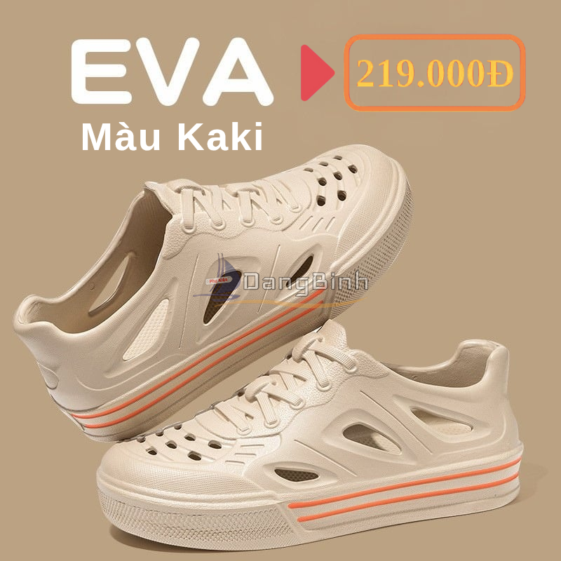 [Màu Kaki] Giày Eva Nam Nữ Mùa Hè Hàn Quốc-duoc-ban-tai-DangBinh Group