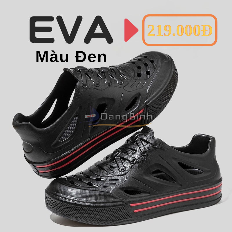 [Màu Đen] Giày Eva Nam Nữ Mùa Hè Hàn Quốc-duoc-ban-tai-DangBinh Group