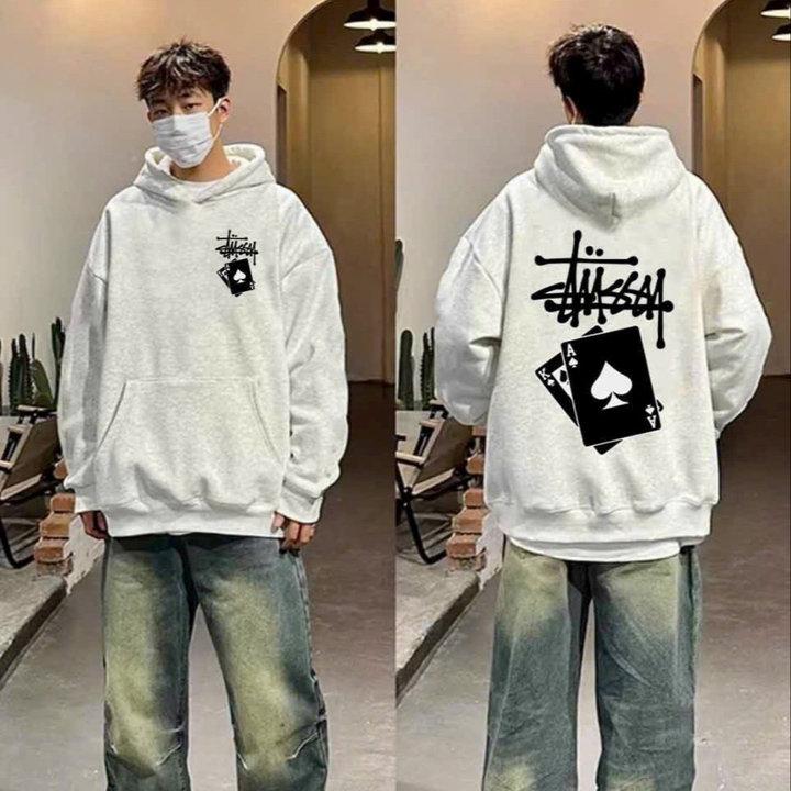 ÁO THUN HOODIE NAM NỮ UNISEX STUSSY LÁ BÀI-duoc-ban-tai-DangBinh Group