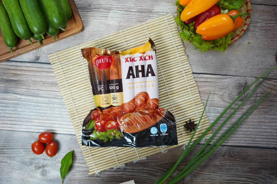 Xúc xích AHA-duoc-ban-tai-KHO ĐÔNG LẠNH SISIMI FOODS