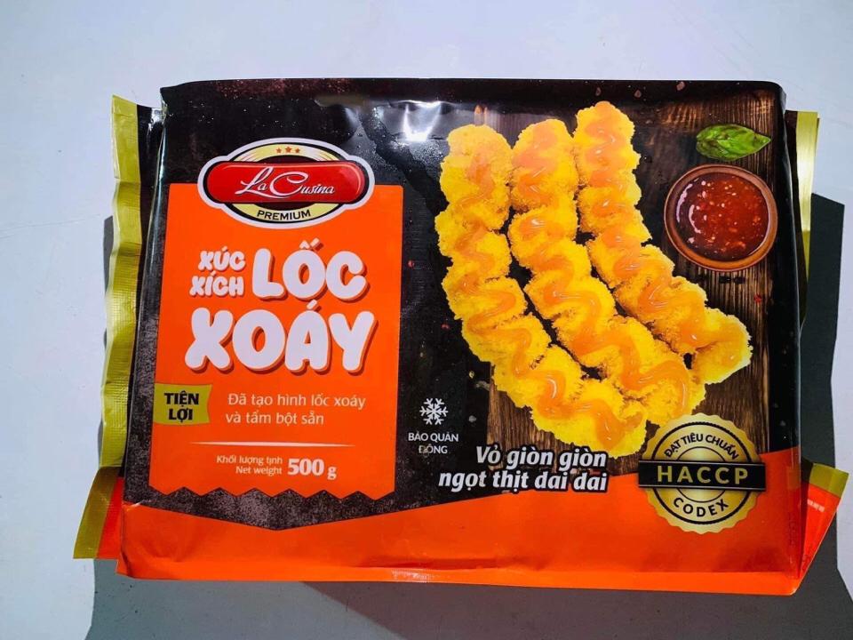 Xúc xích lốc xoáy LC-duoc-ban-tai-KHO ĐÔNG LẠNH SISIMI FOODS