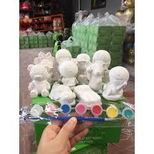 Tô Tượng Thạch Cao Mini Dễ Thương Cho Bé, Bộ Tượng Tô Màu Thạch Cao Cho Bé Kèm Màu Tô-duoc-ban-tai-Photocopy Hồng Tiến 2