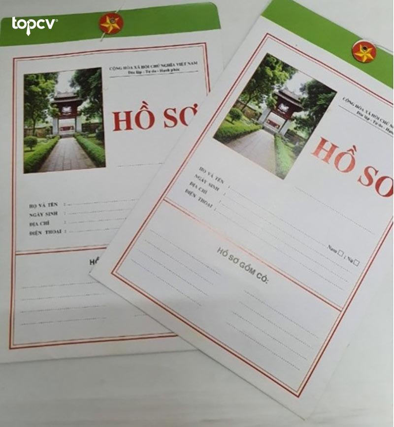 Bộ hồ sơ xin việc-duoc-ban-tai-Photocopy Hồng Tiến 2
