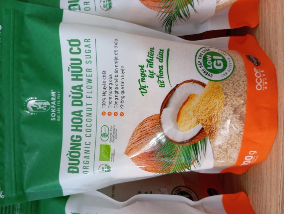 Đường mật hoa dừa hữu cơ -duoc-ban-tai-Hellô Trôpical