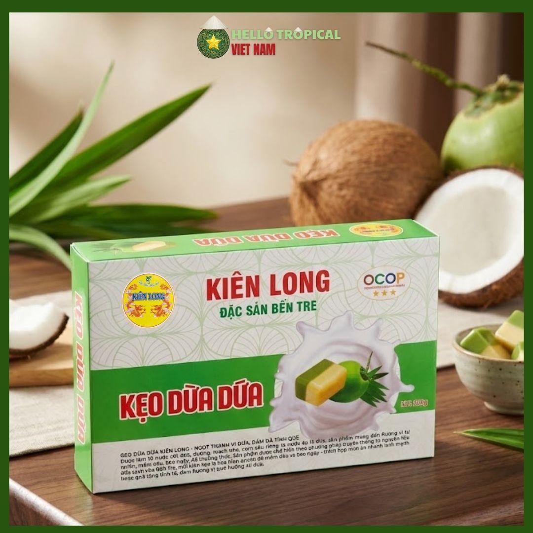 Kẹo dừa dứa KIÊN LONG (300g) -duoc-ban-tai-HELLO TROPICAL VIETNAM