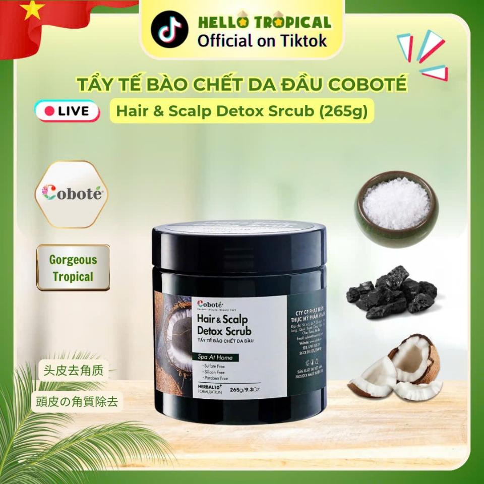 Tẩy tế bào chết da đầu Coboté ( hộp 265g)-duoc-ban-tai-HELLO TROPICAL VIETNAM