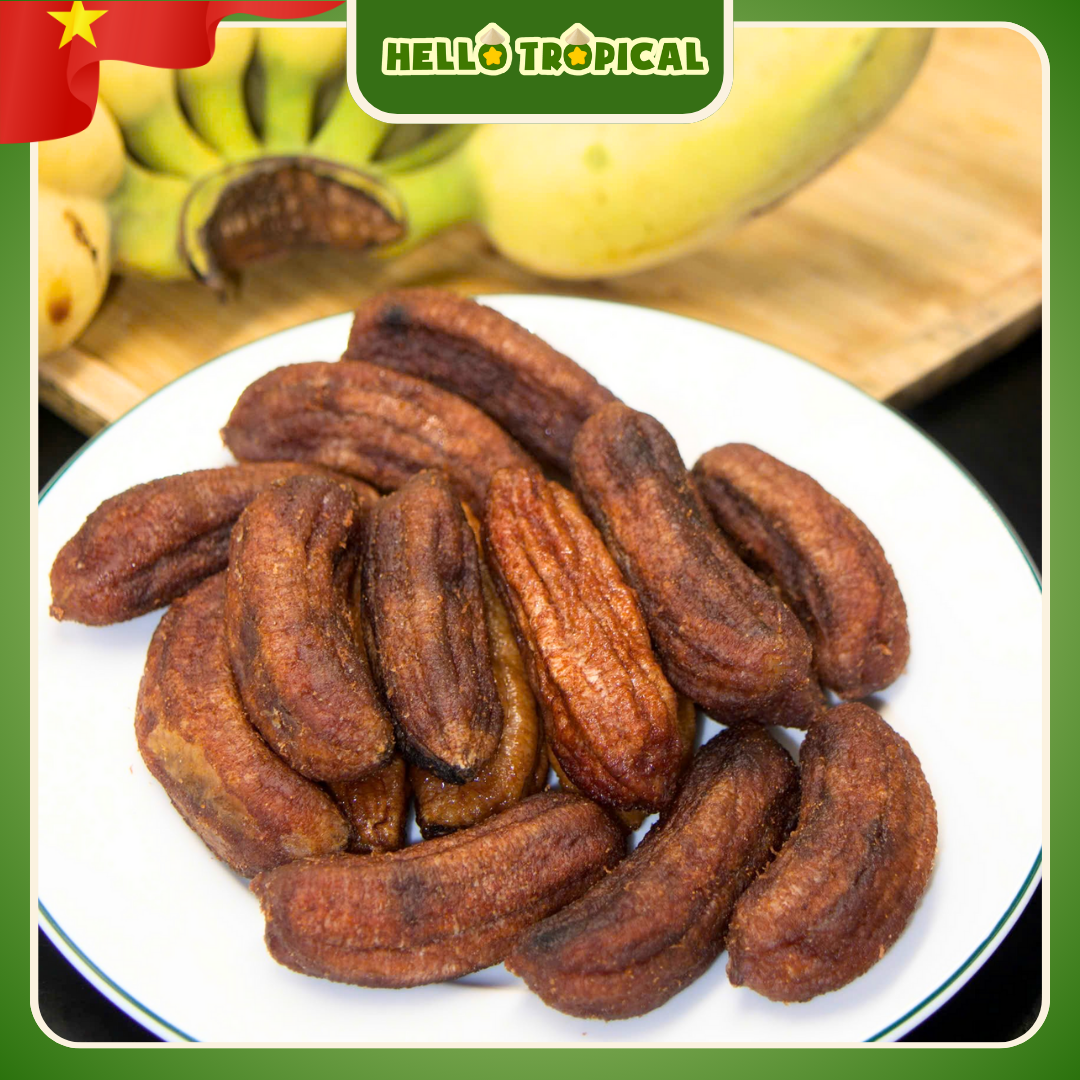 Chuối xiêm mộc sấy dẻo nguyên trái không đường HELLO TROPICAL (500g)-duoc-ban-tai-HELLO TROPICAL VIETNAM