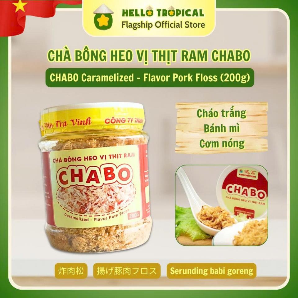 Chà Bông Thịt Heo 200g -duoc-ban-tai-HELLO TROPICAL VIETNAM