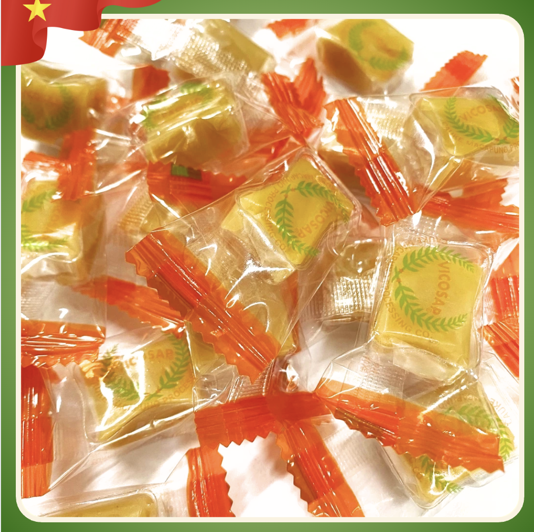 Kẹo dừa sáp sầu riêng VICOSAP (Hộp 100g)-duoc-ban-tai-HELLO TROPICAL VIETNAM