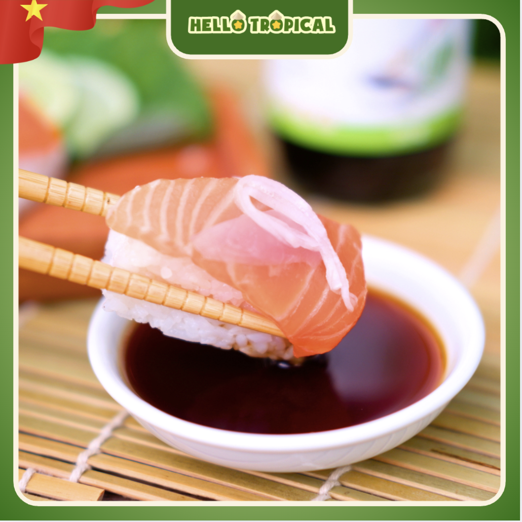 Nước tương mật hoa dừa hữu cơ dòng nguyên bản SOKFARM chính gốc Trà Vinh (chai siêu tiết kiệm 500ml)-duoc-ban-tai-HELLO TROPICAL VIETNAM