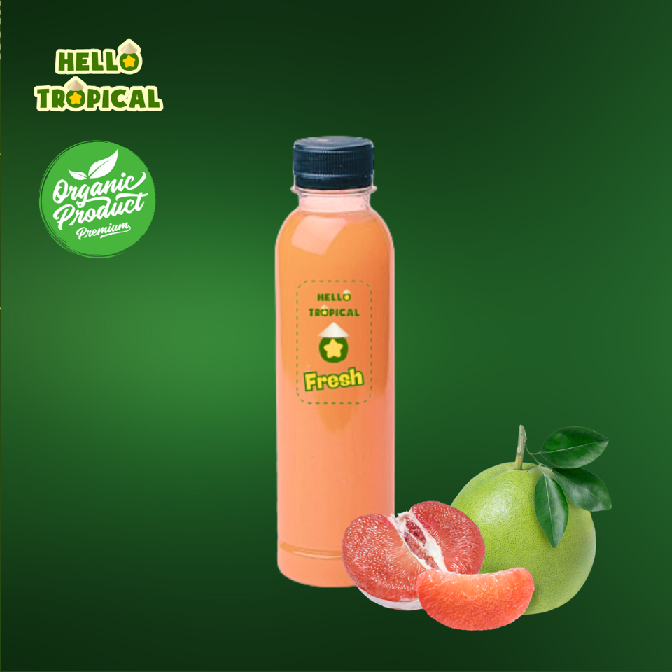 Nước ép bưởi nguyên chất (330ml)-duoc-ban-tai-Hellô Trôpical