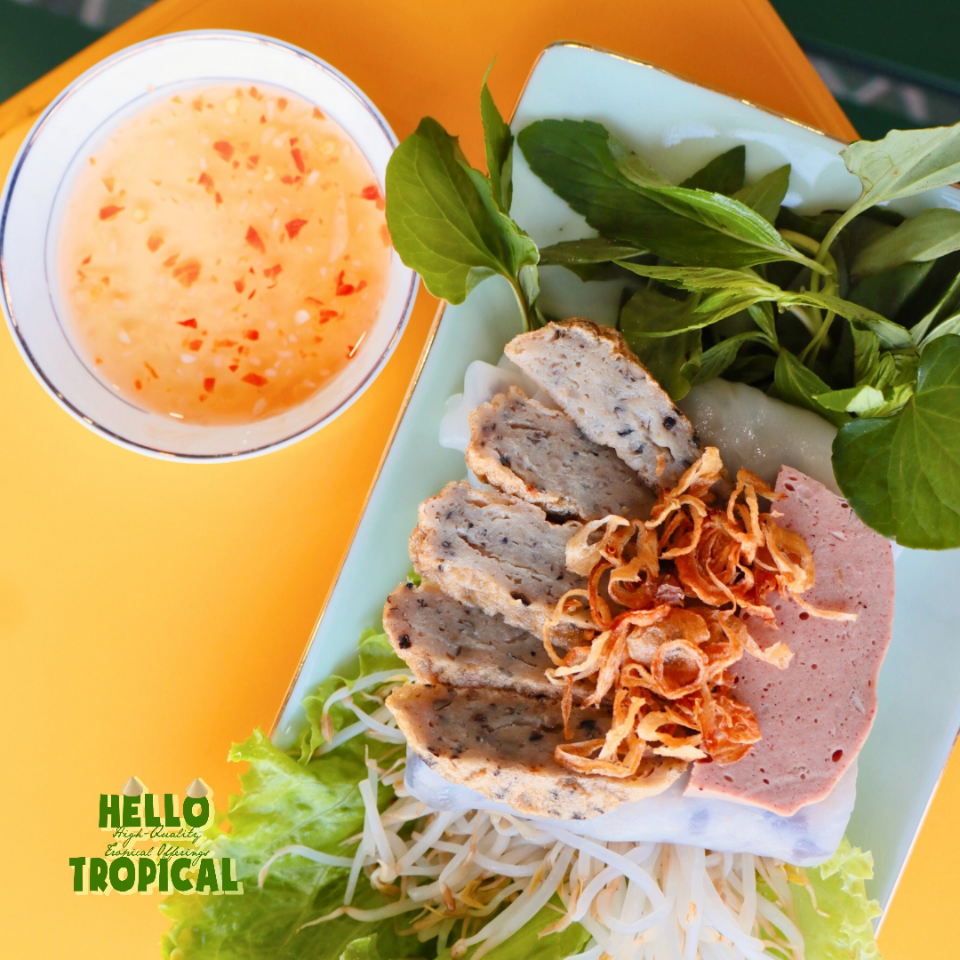 Bánh cuốn Chả cá + Chả bò-duoc-ban-tai-Hellô Trôpical