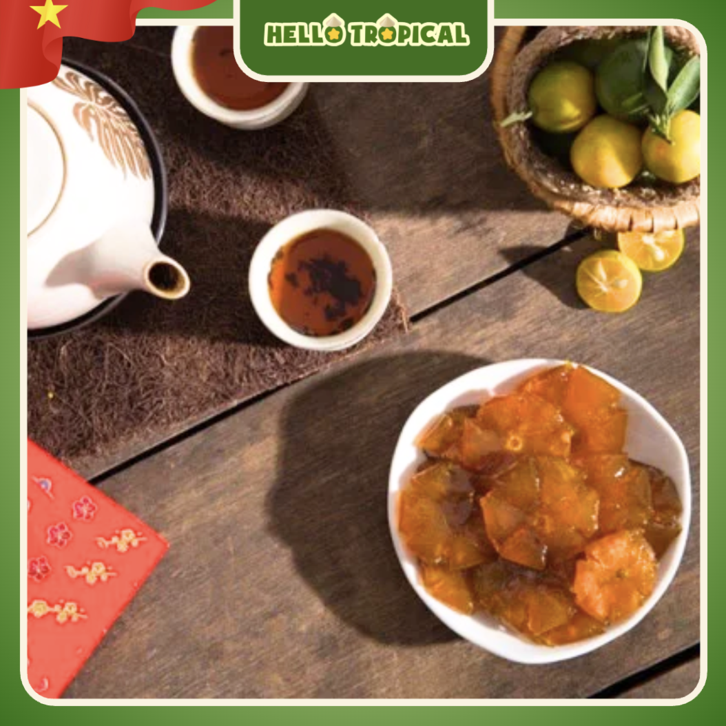Mứt tắc sấy giòn Hải Phượng ( hộp 220g )  -duoc-ban-tai-HELLO TROPICAL VIETNAM