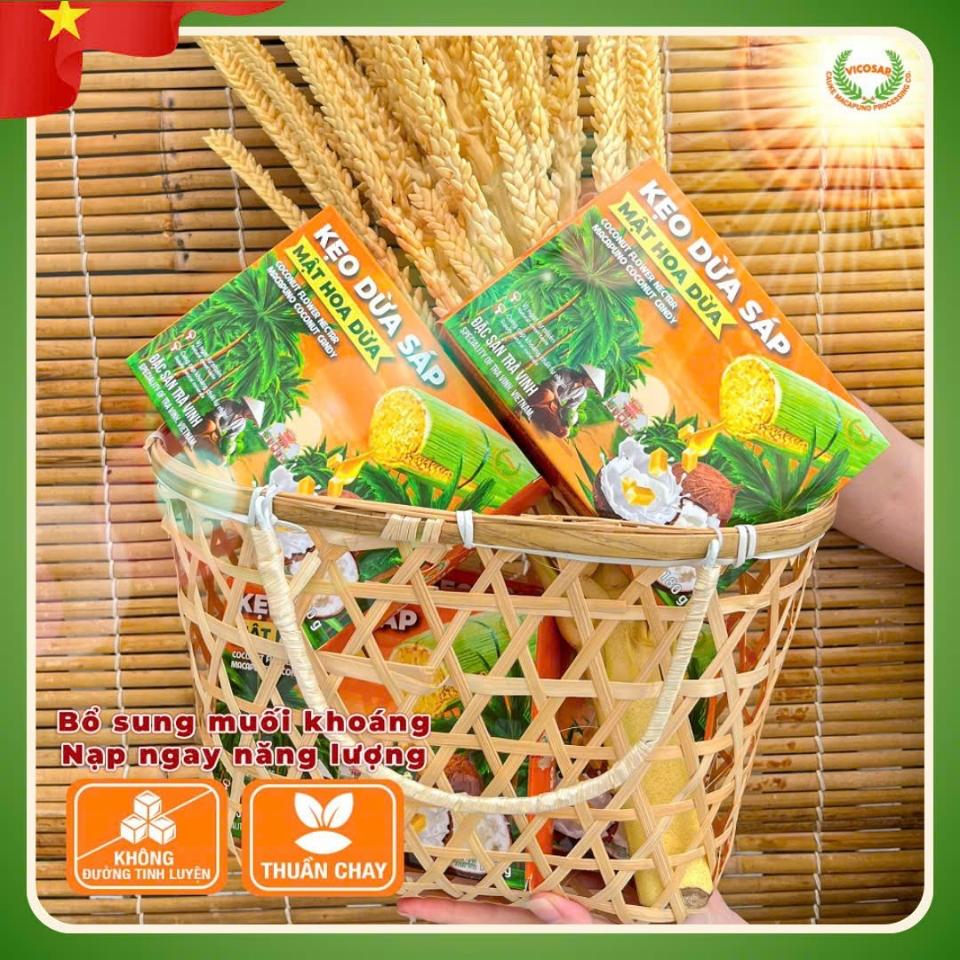 Kẹo dừa sáp mật hoa dừa 180g ( 22viên x 8,2g )-duoc-ban-tai-HELLO TROPICAL VIETNAM
