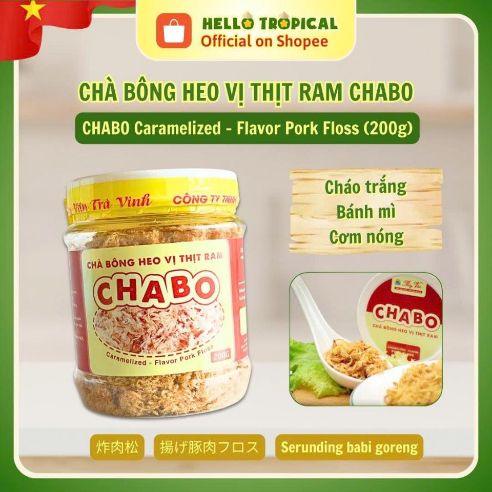 Chà Bông Thịt Heo 200g -duoc-ban-tai-HELLO TROPICAL VIETNAM
