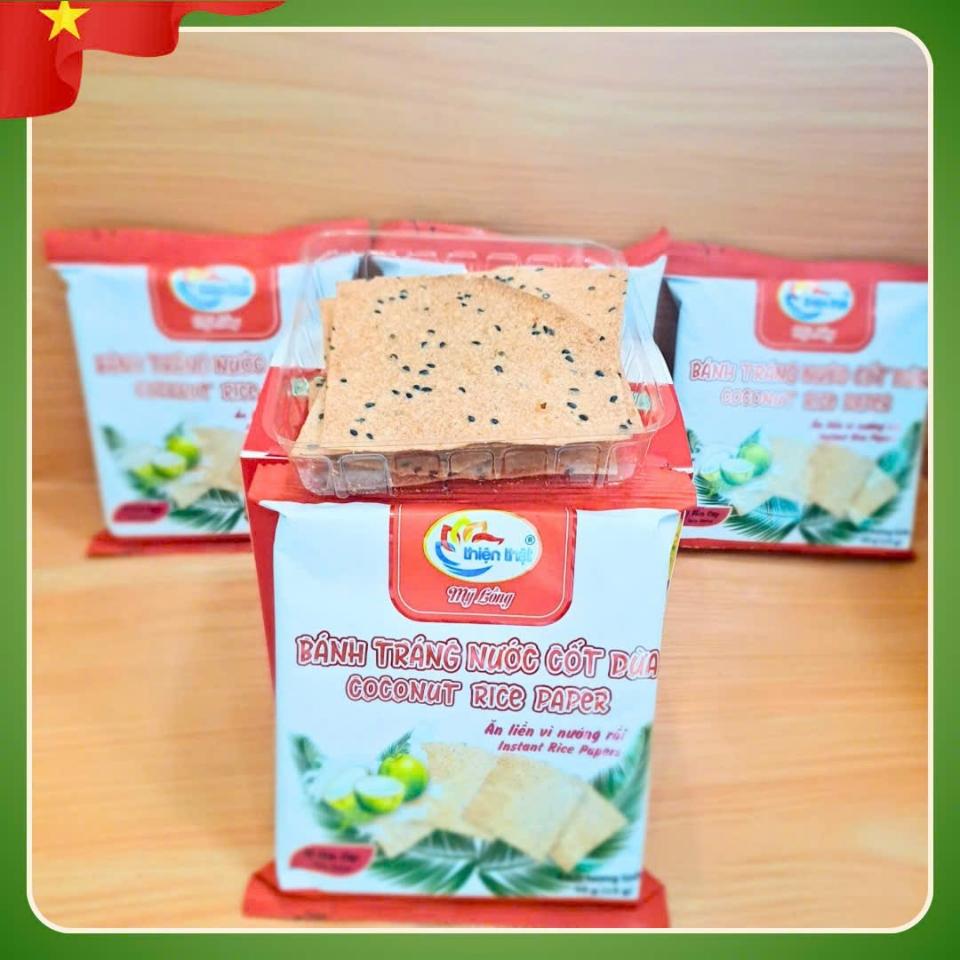 Bánh tráng nướng vị tôm cay Thiện Thuật gói 40g-duoc-ban-tai-HELLO TROPICAL VIETNAM