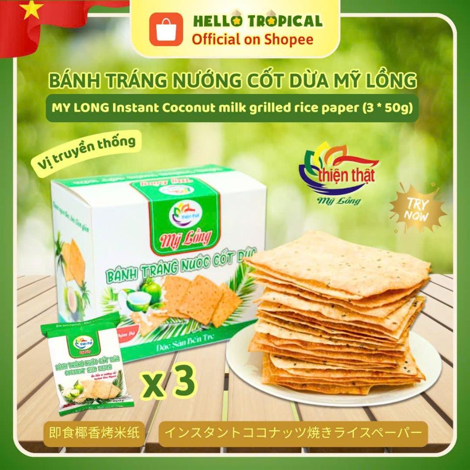 Bánh tráng nướng vị truyền thống Thiện Thuật gói 50g-duoc-ban-tai-HELLO TROPICAL VIETNAM