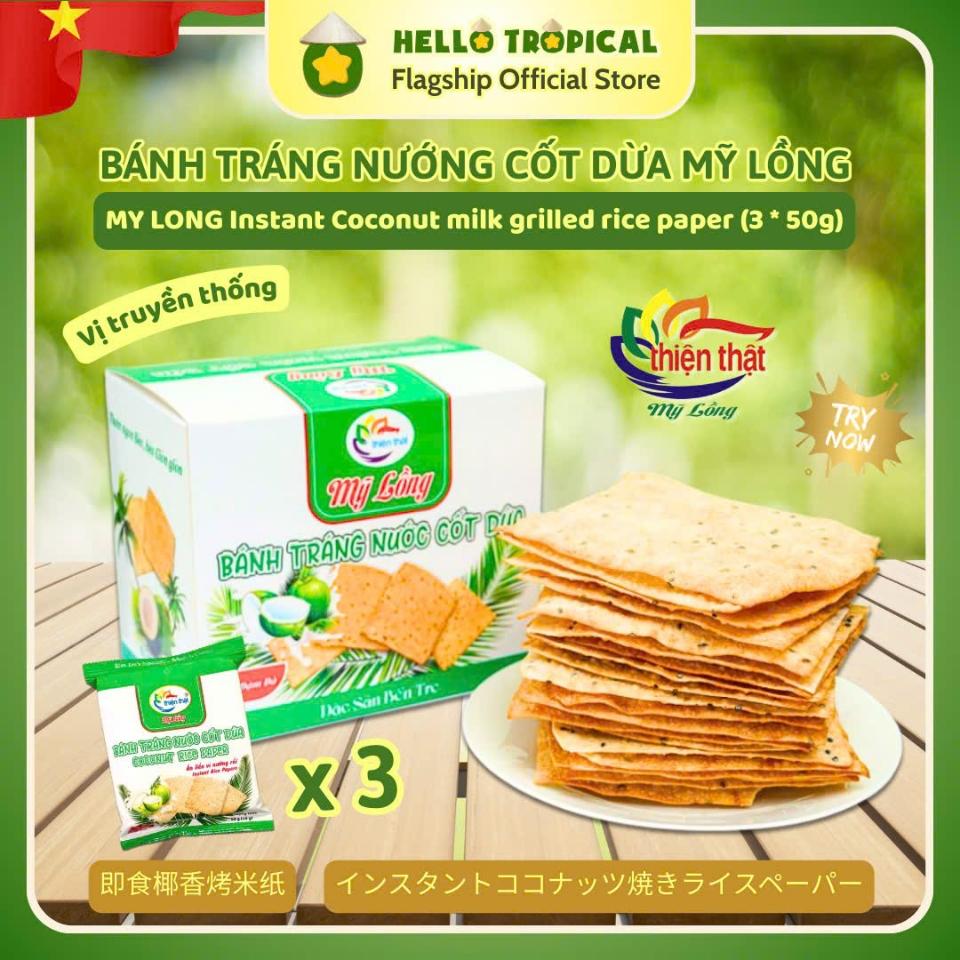 Bánh tráng nướng vị truyền thống Thiện Thuật ( hộp 3 gói* 50g)-duoc-ban-tai-HELLO TROPICAL VIETNAM