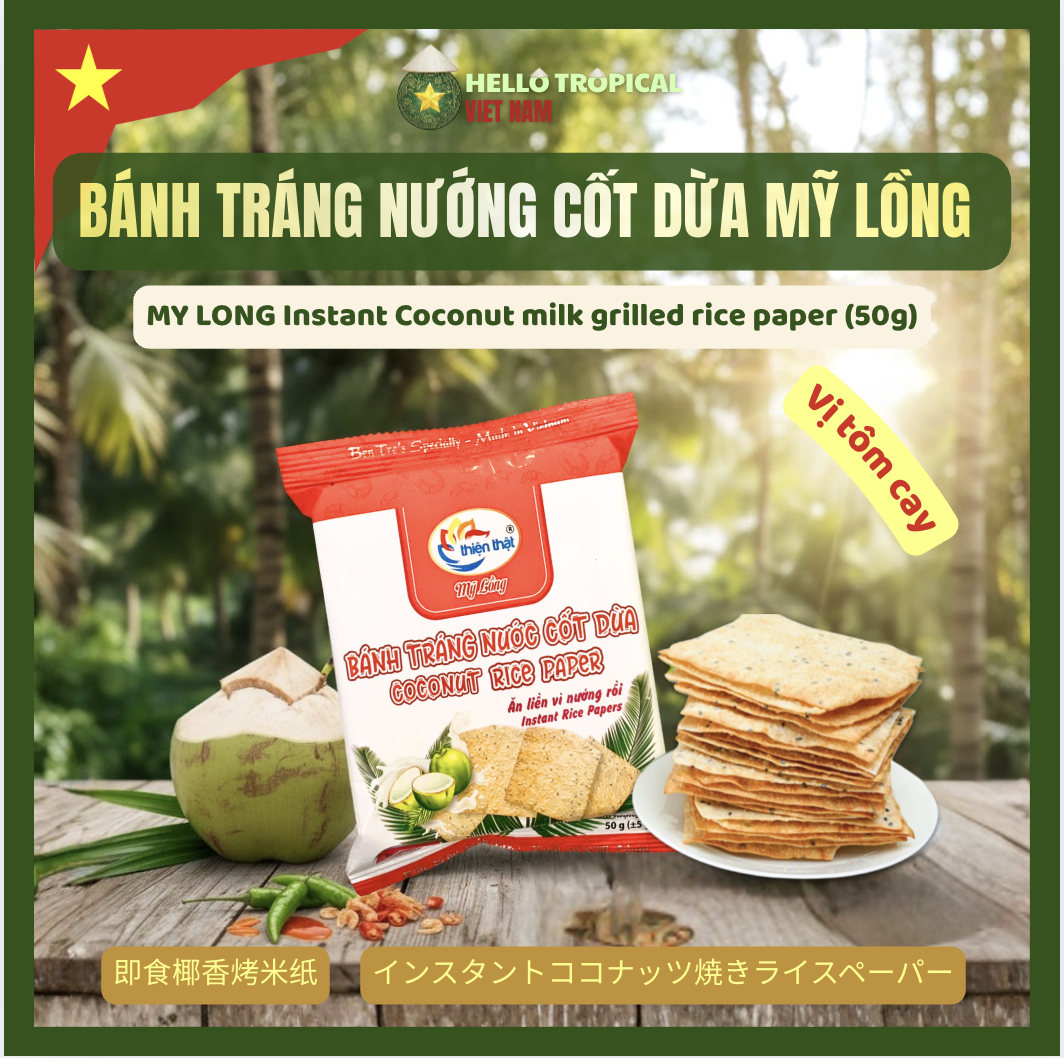 Bánh tráng nướng vị tôm cay Thiện Thật ( hộp 3 gói * 50g)-duoc-ban-tai-HELLO TROPICAL VIETNAM