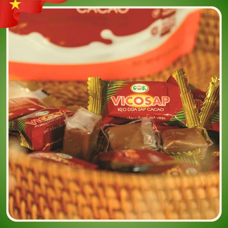 Kẹo dừa sáp cacao 100g VICOSAP-duoc-ban-tai-HELLO TROPICAL VIETNAM