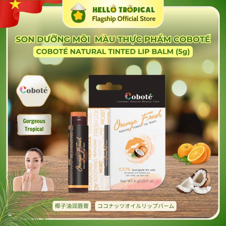 Son dưỡng có màu COBOTÉ - Cảm tươi trẻ ( thỏi 5g )-duoc-ban-tai-HELLO TROPICAL VIETNAM