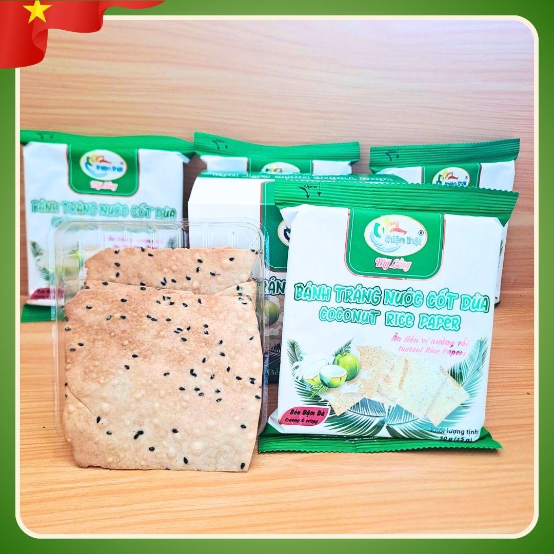 Bánh tráng nướng vị truyền thống THIỆN THẬT ( hộp 3 gói* 50g)-duoc-ban-tai-HELLO TROPICAL VIETNAM