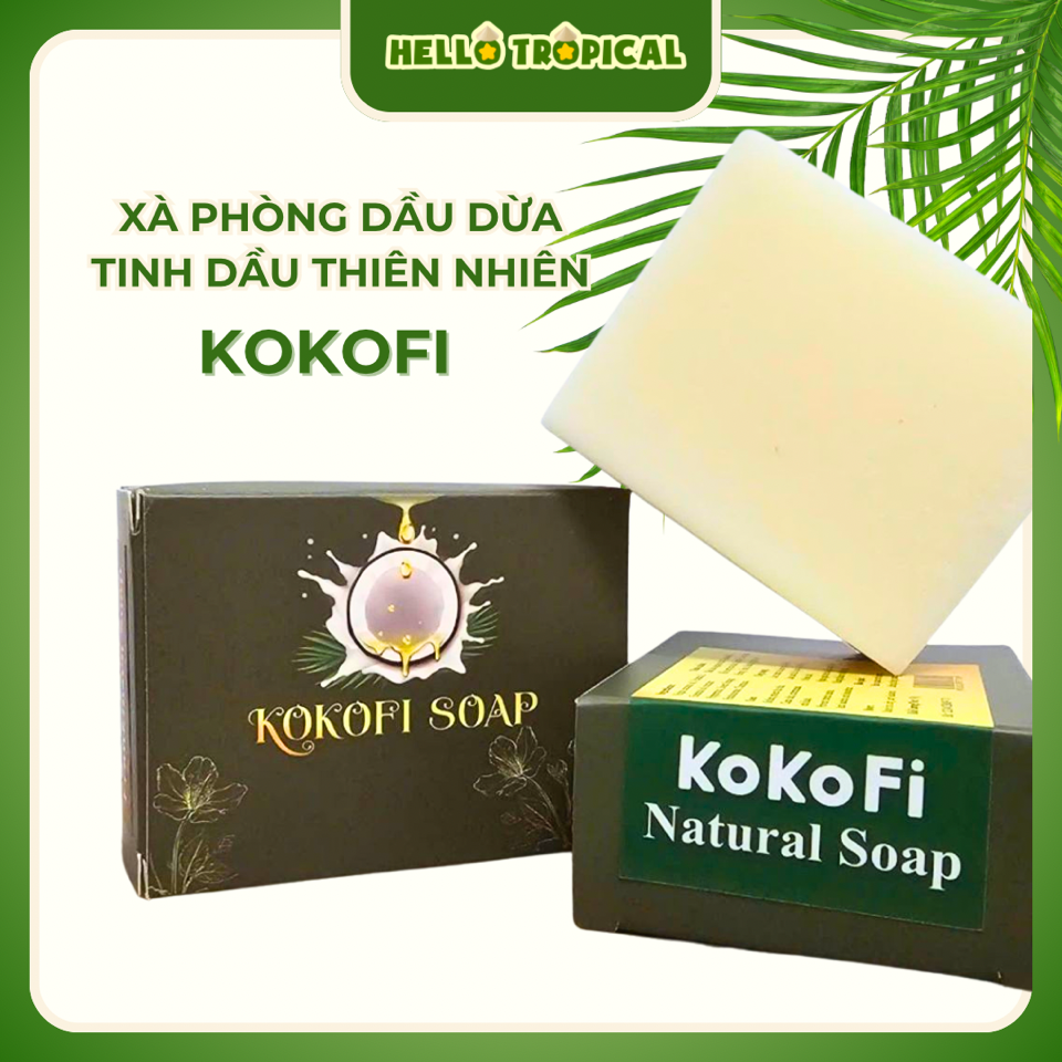 Xà phòng tắm KoKoFi (90g)-duoc-ban-tai-Hellô Trôpical