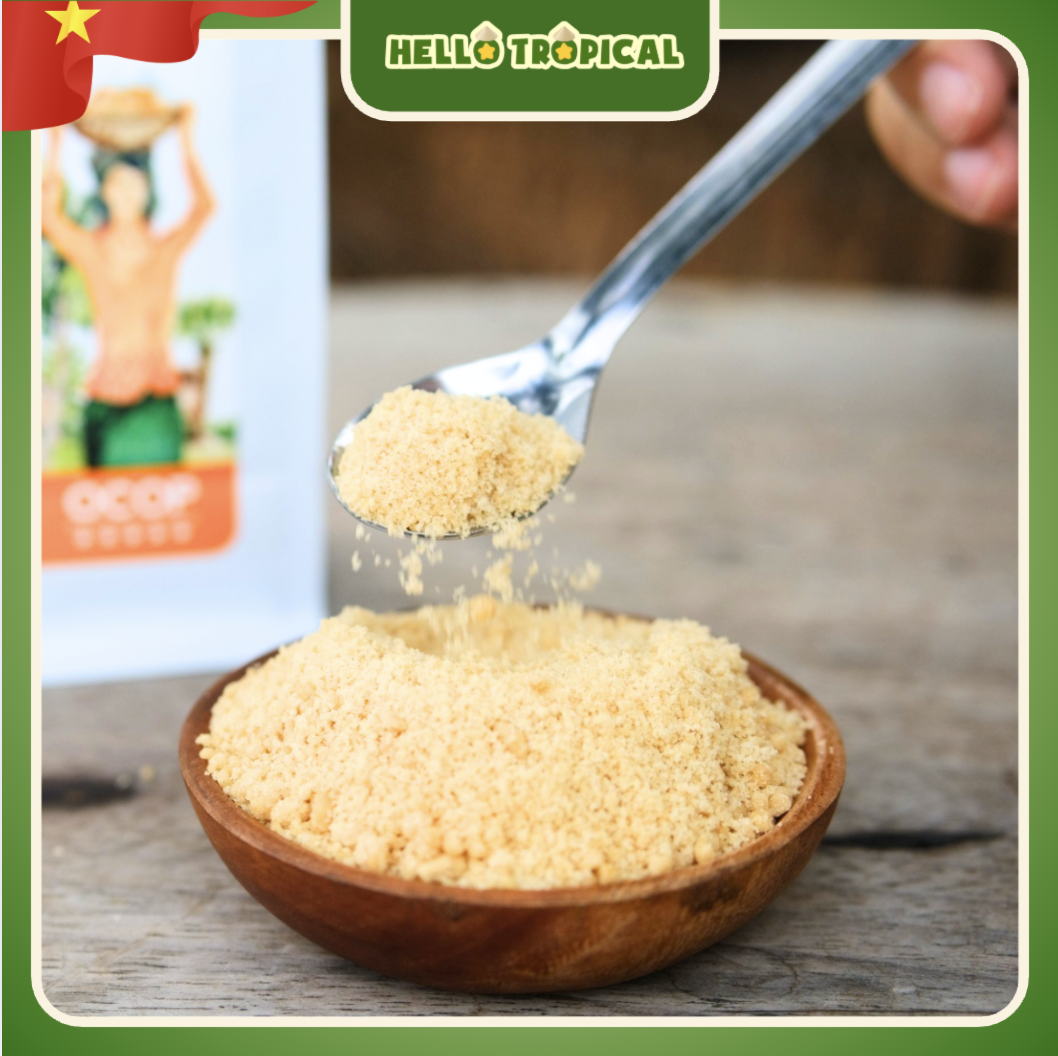 Đường hoa dừa hữu cơ SOKFARM đường hữu cơ cho bé chính gốc Trà Vinh (Gói tiết kiệm 1kg)-duoc-ban-tai-HELLO TROPICAL VIETNAM