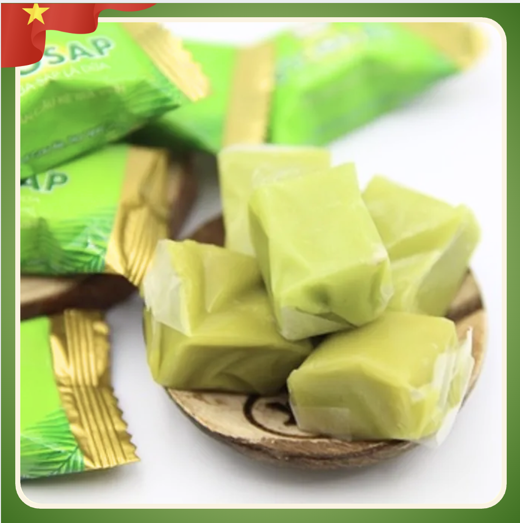 Kẹo dừa sáp lá dứa VICOSAP (Hộp 100g) -duoc-ban-tai-HELLO TROPICAL VIETNAM