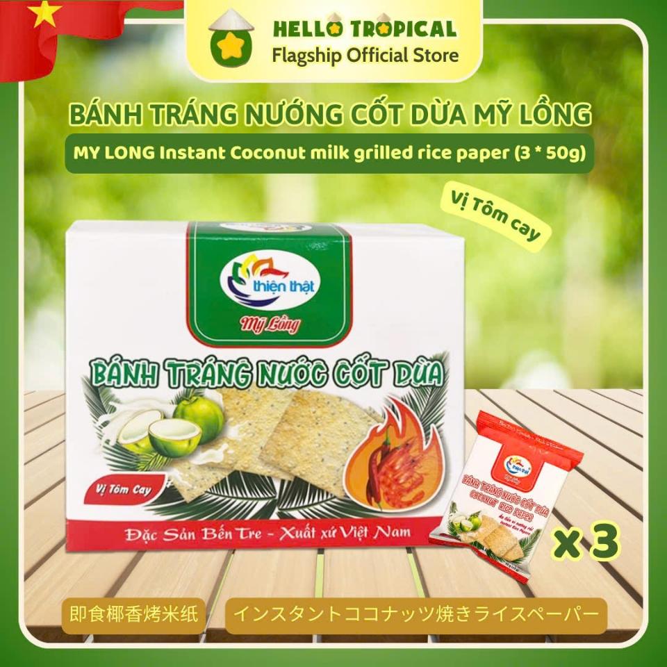 Bánh tráng nướng vị tôm cay Thiện Thuật ( hộp 3 gói * 50g)-duoc-ban-tai-HELLO TROPICAL VIETNAM