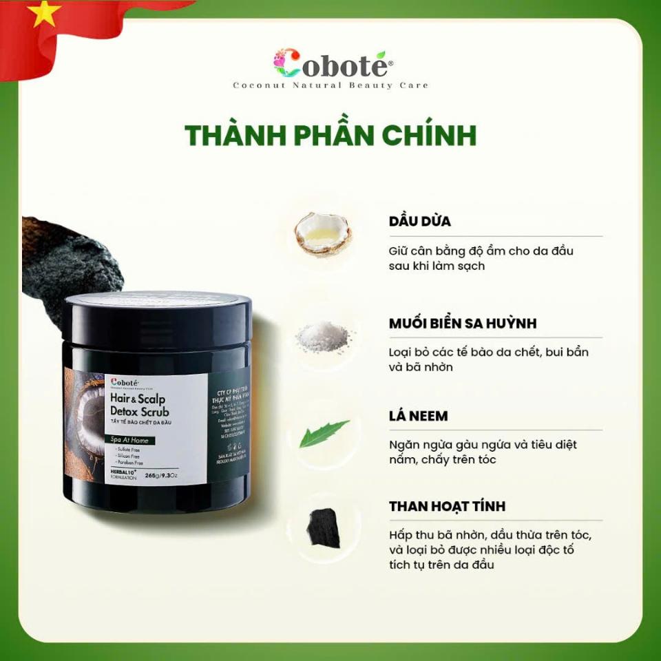 Tẩy tế bào chết da đầu Coboté ( hộp 265g)-duoc-ban-tai-HELLO TROPICAL VIETNAM