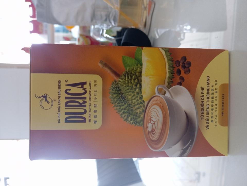 Cà phê sầu riêng Durica-duoc-ban-tai-Hellô Trôpical