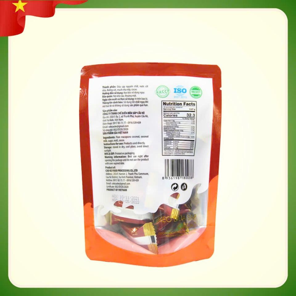 Kẹo dừa sáp cacao 100g VICOSAP-duoc-ban-tai-HELLO TROPICAL VIETNAM
