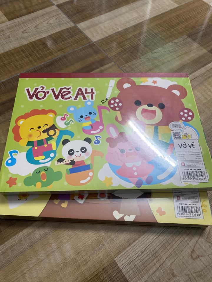 Vở vẽ A4-duoc-ban-tai-Văn Phòng Phẩm Xuân Bảo