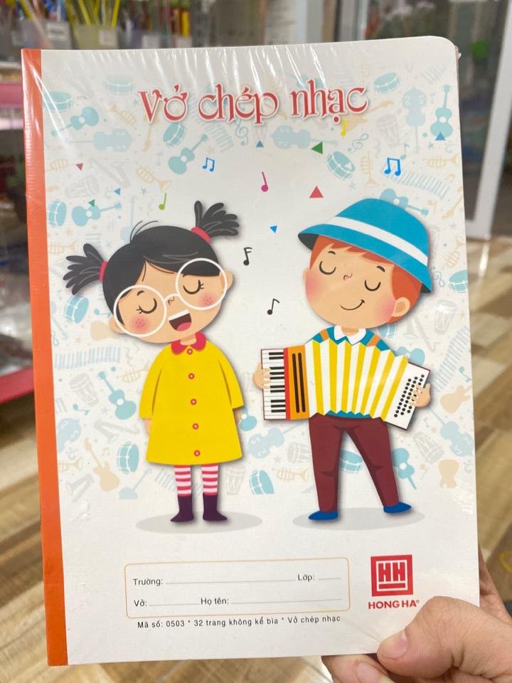 Vở chép nhạc-duoc-ban-tai-Văn Phòng Phẩm Xuân Bảo