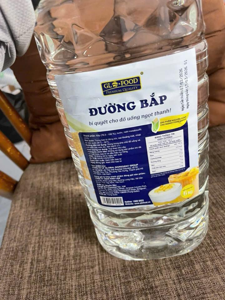 Siro ngô, đường ngô 6kg thùng 4 can-duoc-ban-tai-Scafe Hải Phòng