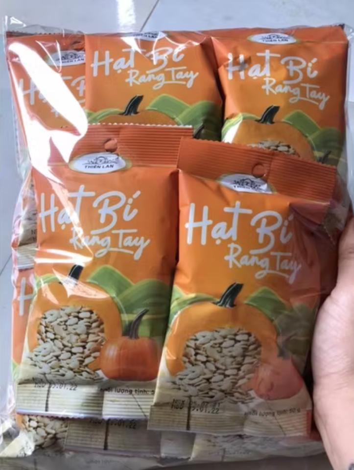 Hạt bí rang muối thiên lan 40g-duoc-ban-tai-Scafe Hải Phòng
