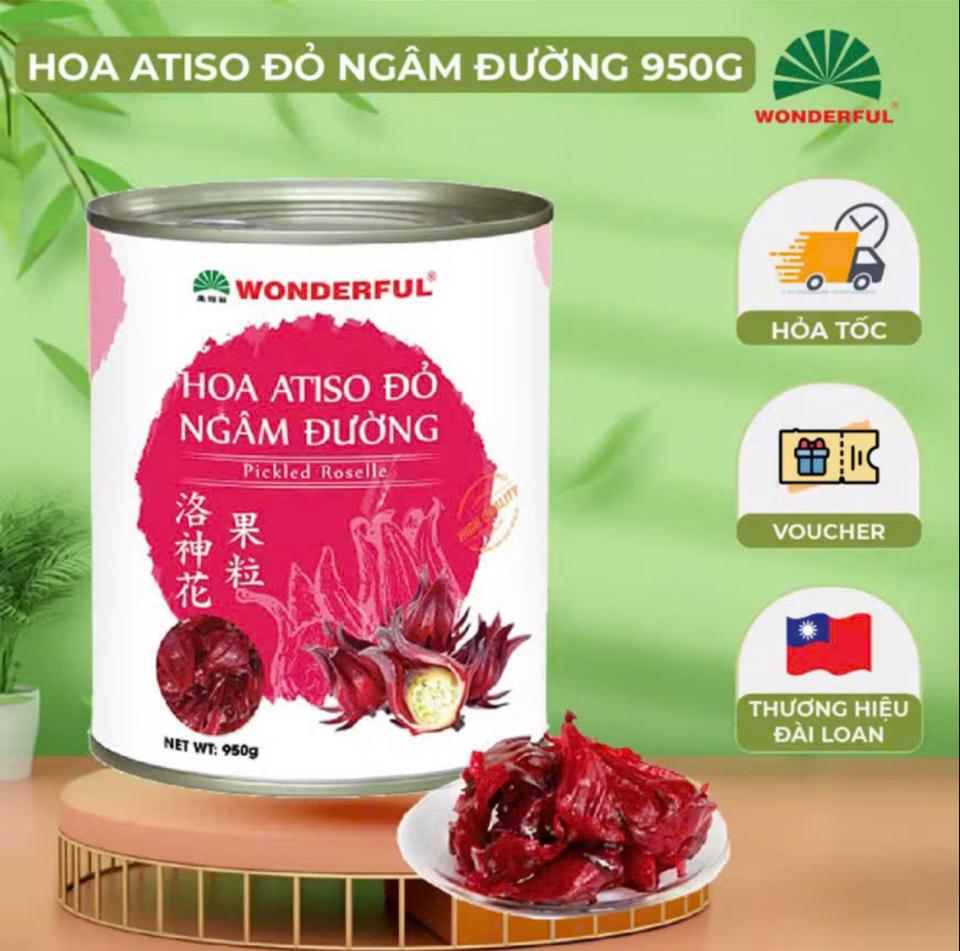 Artiso đỏ ngâm đường wonderful-duoc-ban-tai-Scafe Hải Phòng