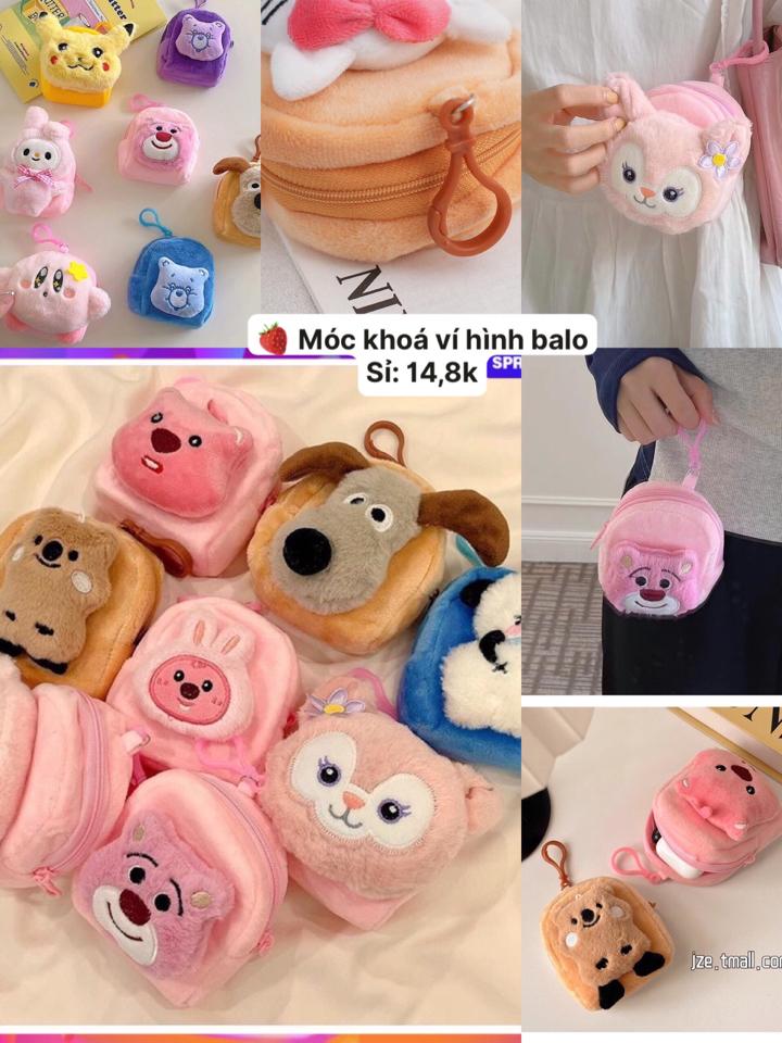 Móc khoá ví hình balo-duoc-ban-tai-Nguyễn Thị Huyền