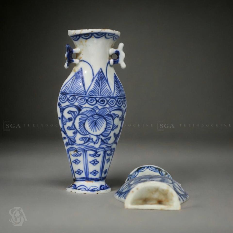 Cặp treo tường sứ trắng xanh-duoc-ban-tai-SAIGON GALLERY ART