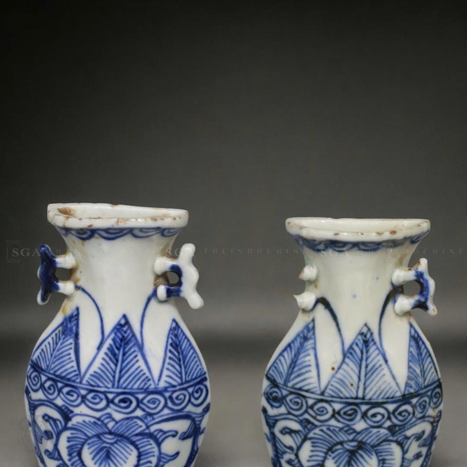 Cặp treo tường sứ trắng xanh-duoc-ban-tai-SAIGON GALLERY ART
