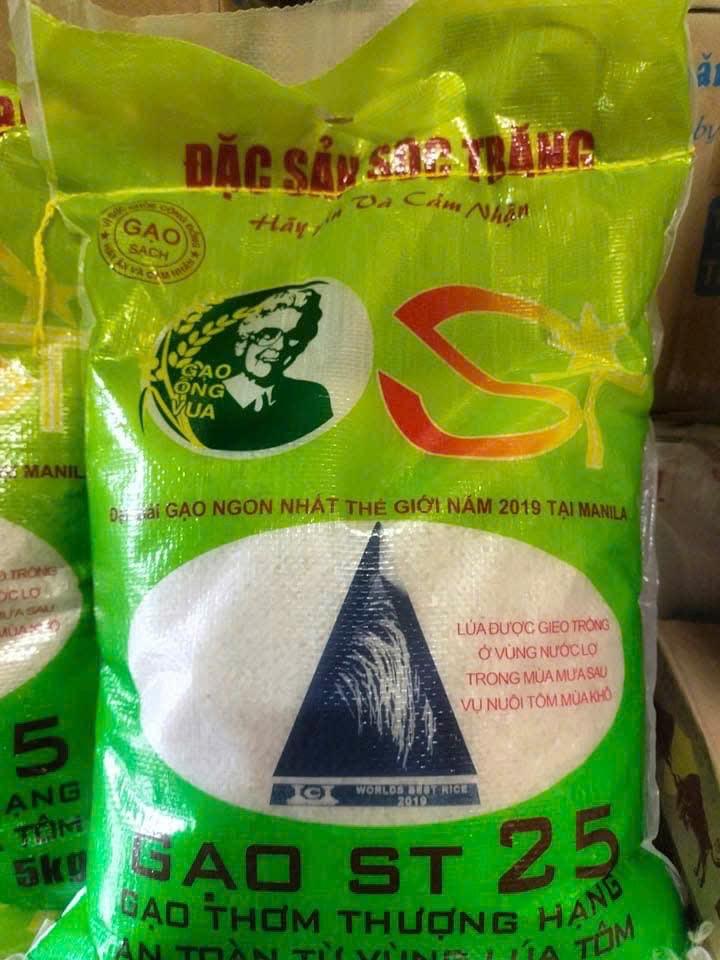 gạo ST 25-duoc-ban-tai-Trái Cây Nhập khẩu Ngọc Hiền