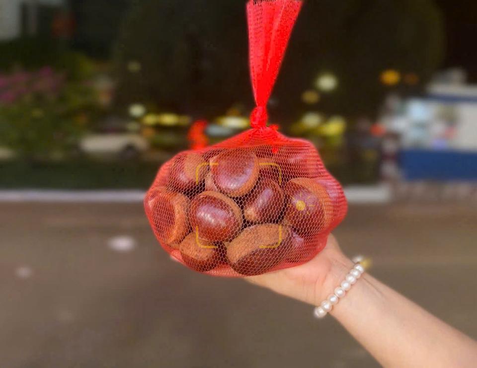 hạt dẻ-duoc-ban-tai-Trái Cây Nhập khẩu Ngọc Hiền