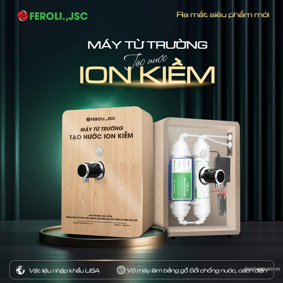 Máy từ trường tạo nước ion kiềm-duoc-ban-tai-BẾP ANH ĐỨC.VN