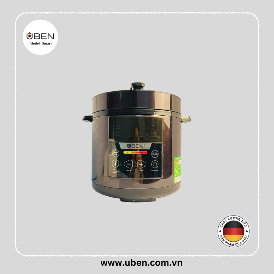 NỒI ÁP SUẤT ĐIỆN UBEN 6L UB 8001E-duoc-ban-tai-BẾP ANH ĐỨC.VN