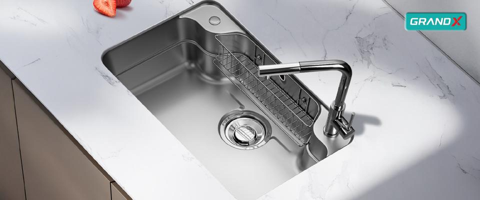 CHẬU RỬA BÁT GX7548JP HIKARI (tặng vòi rút)-duoc-ban-tai-BẾP ANH ĐỨC.VN