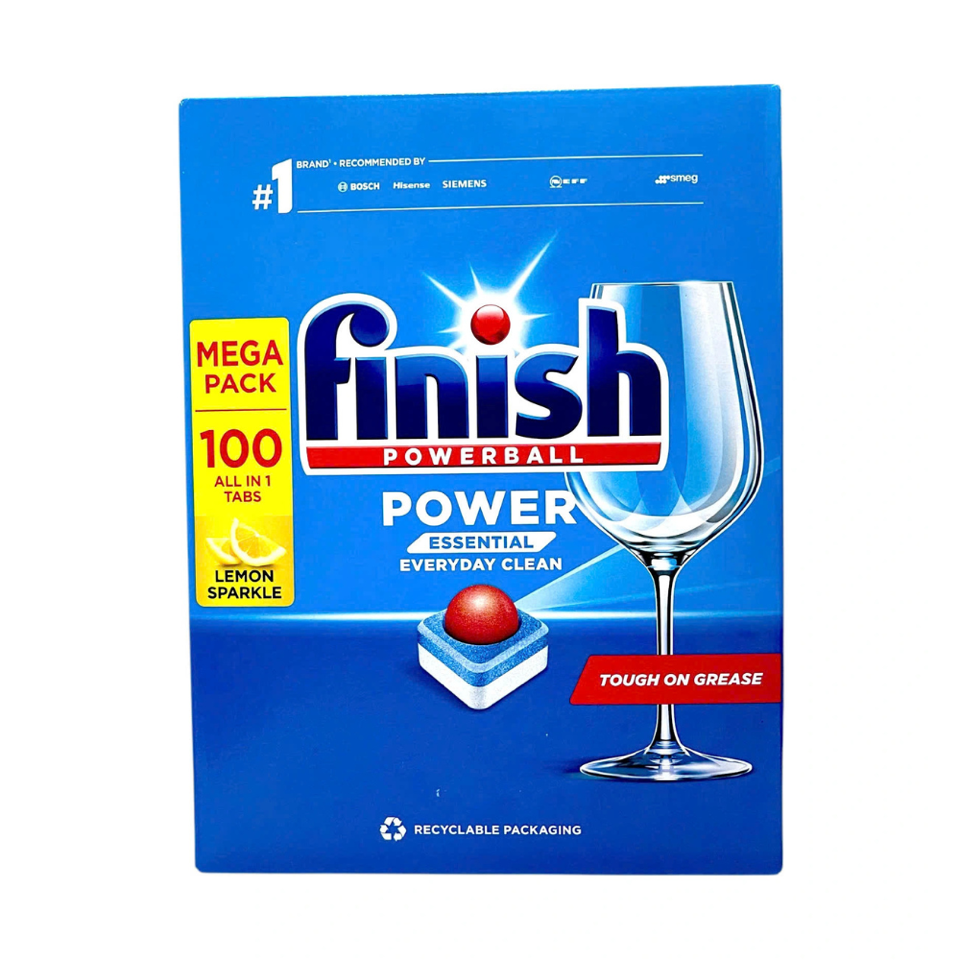 Viên rửa bát Finish Essential 100 viên Hương chanh-duoc-ban-tai-BẾP ANH ĐỨC.VN
