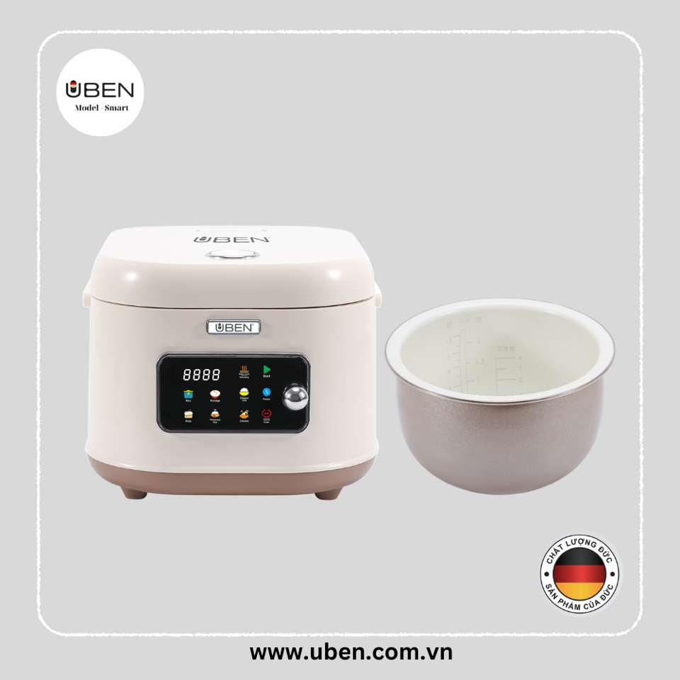 NỒI CƠM ĐIỆN TỬ THÔNG MINH UBEN 1.8L UB0186E-duoc-ban-tai-BẾP ANH ĐỨC.VN