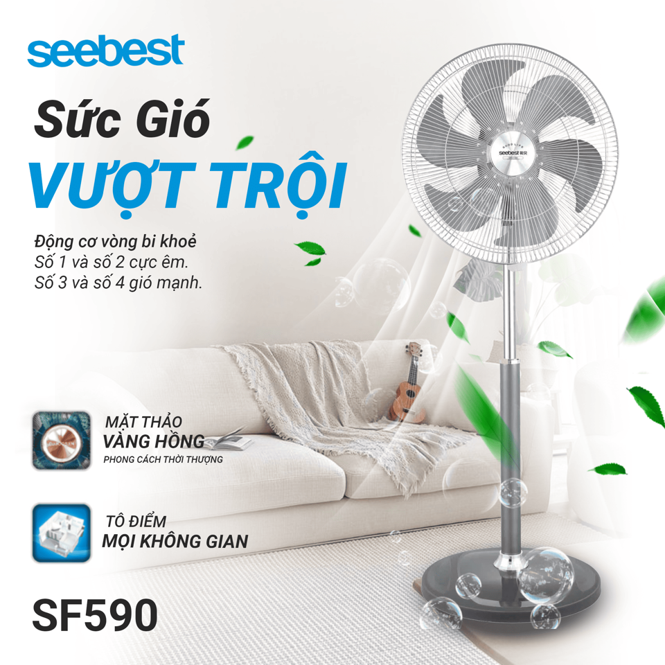 Quạt đứng seebest SF590-duoc-ban-tai-BẾP ANH ĐỨC.VN