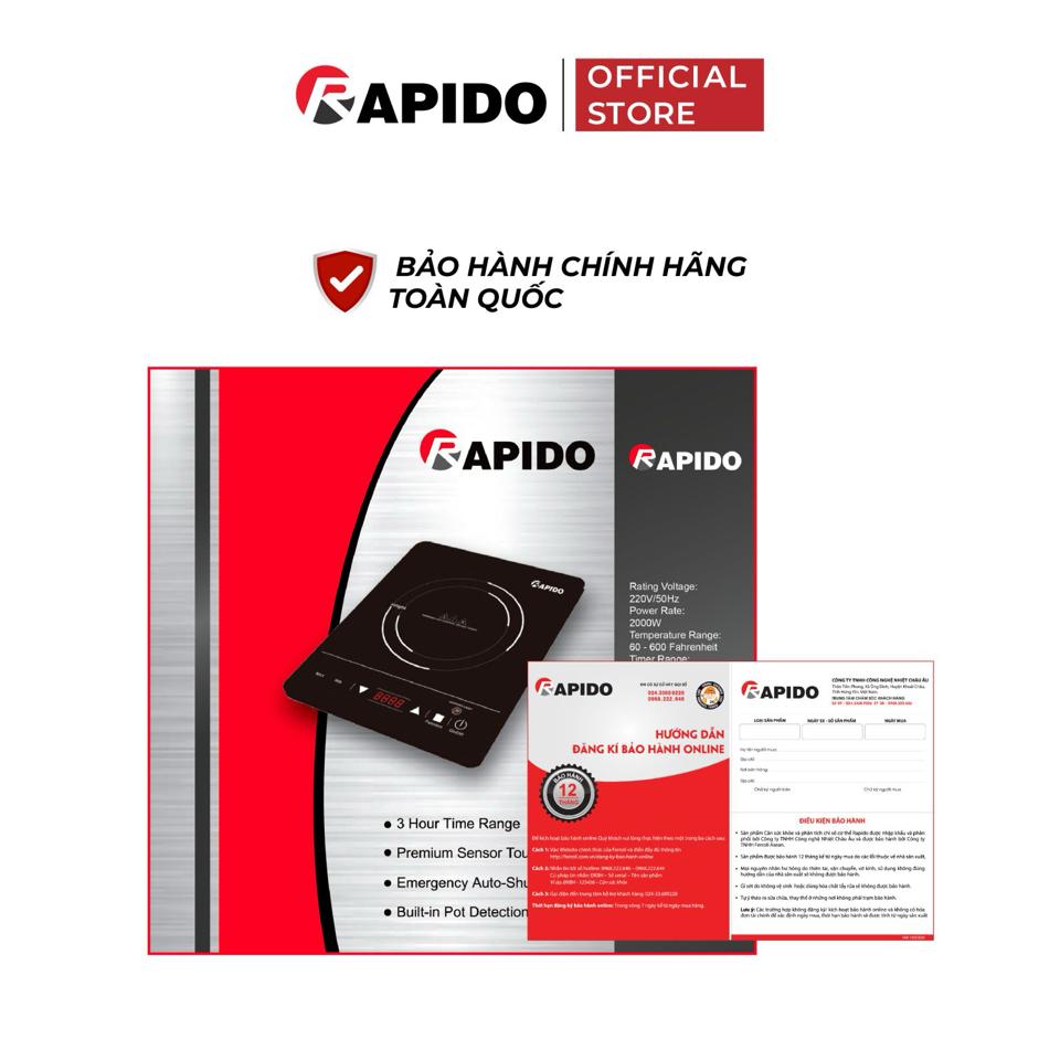 Bếp hồng ngoại đơn rapido RC2000ES-duoc-ban-tai-BẾP ANH ĐỨC.VN